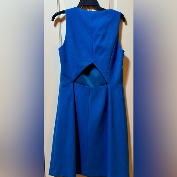 Theory Blue Backless Dress - Picture 5 of 6
